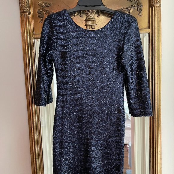 Sequin Body-Con Party Dress - Picture 1 of 3
